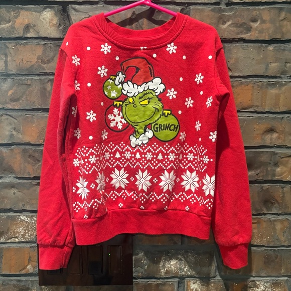 Grinch Christmas Sweatshirt - Picture 1 of 4